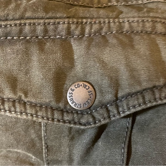 Levis Two Pocket Trucker Utility Jacket Pocket Military Faux Sherpa Lined Warm M - Picture 8 of 16